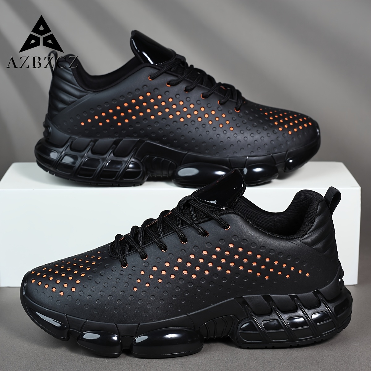 Men's Sneakers, Low-Top Casual Lace-Up Sneakers, Comfortable Shoes
