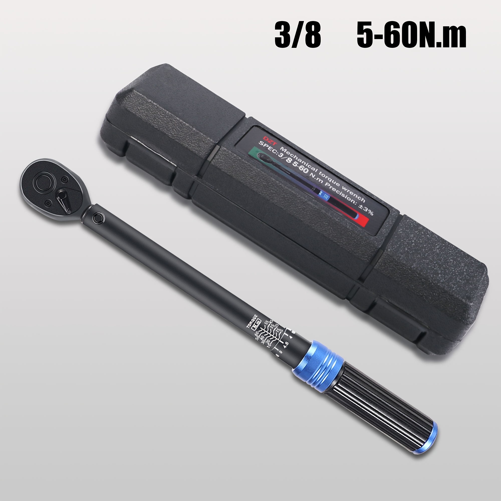 E-shop 5-220 Nm Einstellbarer Drehmomentschlüssel 1/4 3/8 1/2 Zoll Schraubenschlüssel