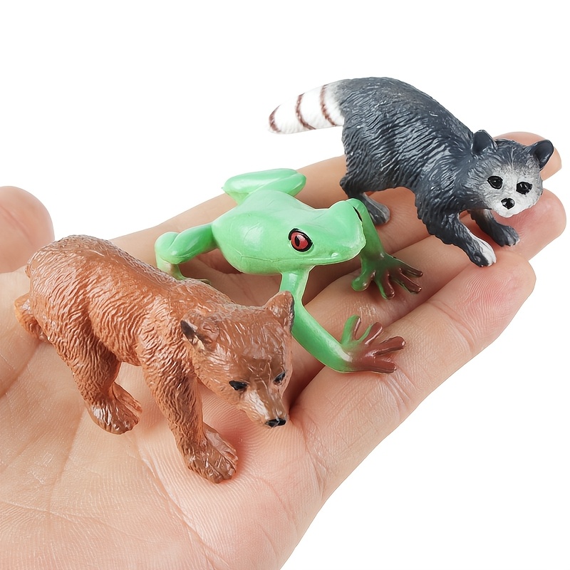 animal figures toys owl fox squirrel hedgehog Temu Nigeria