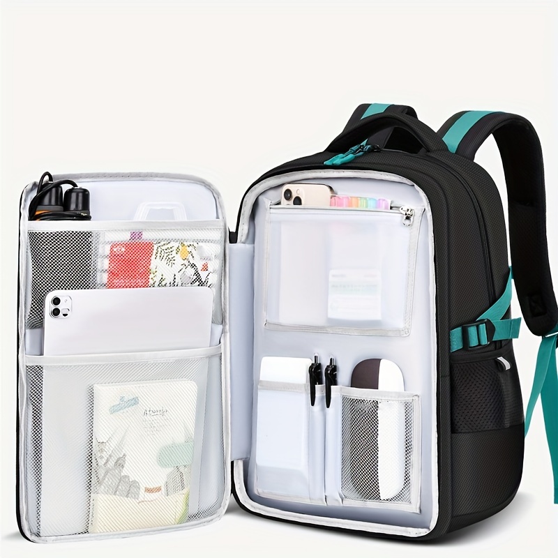New student backpack, large capacity backpack, versatile bag for boys