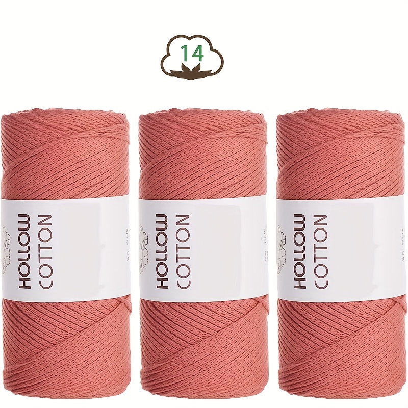 1 large bag   hollow cotton handmade crochet yarn pack suitable for knitting lightweight and warm jackets sweaters vests scarves hats and other apparel for men and women