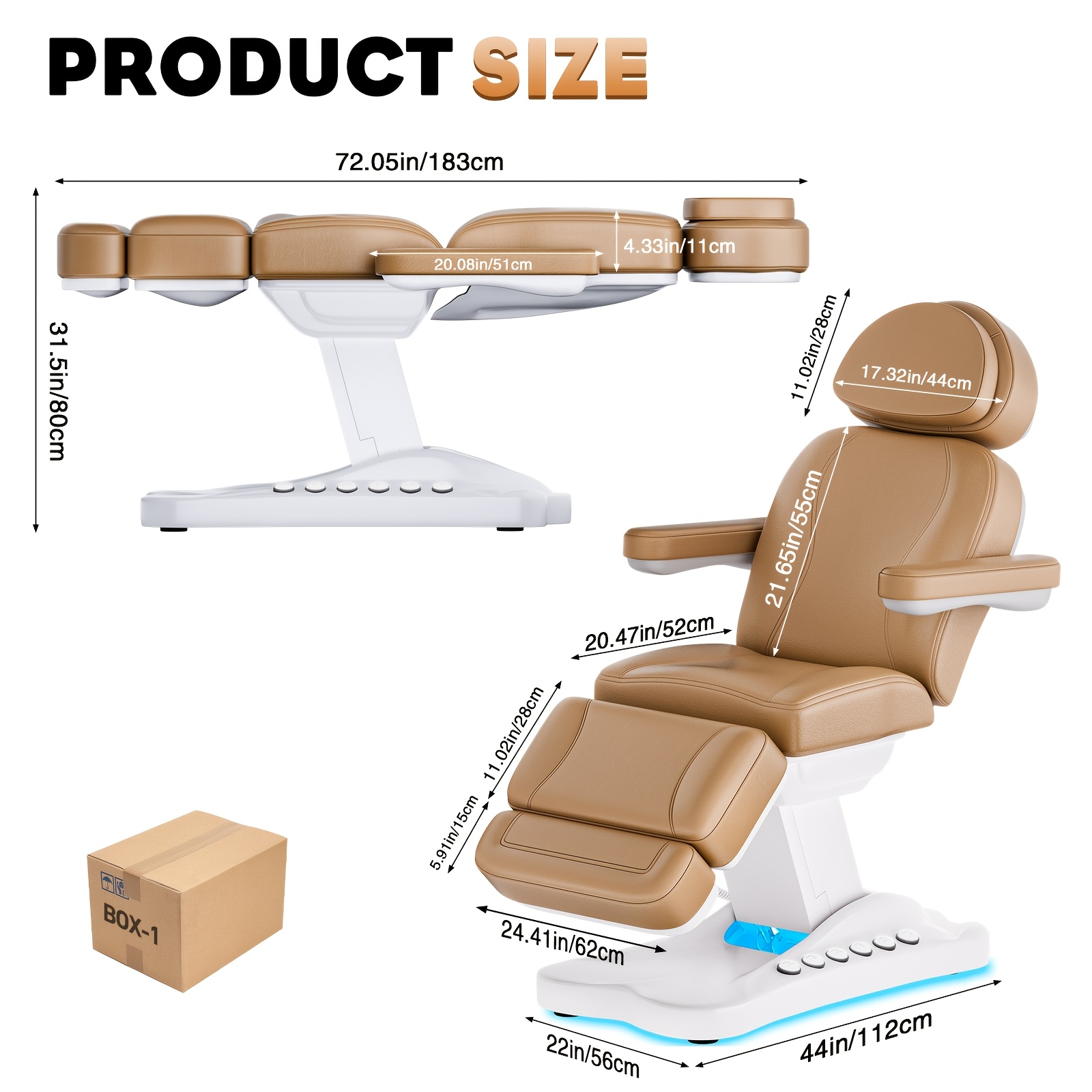 professional full massage bed with lifting device can hold 1500   professional adjustable facial bed   spa and waxing Product details 4