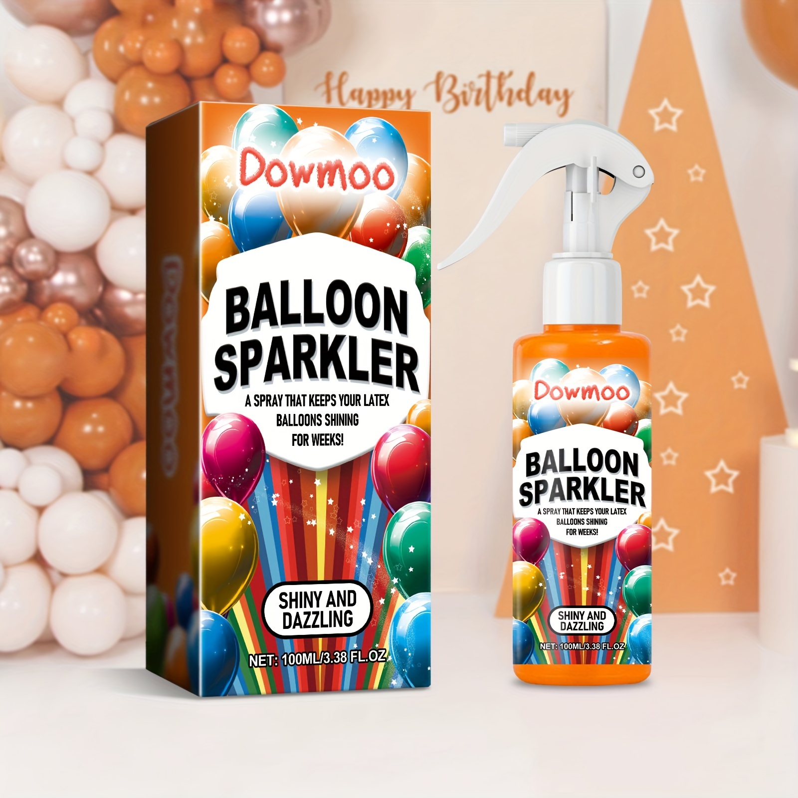 

Balloon Brightening Spray Balloon Enhances Shine Effect