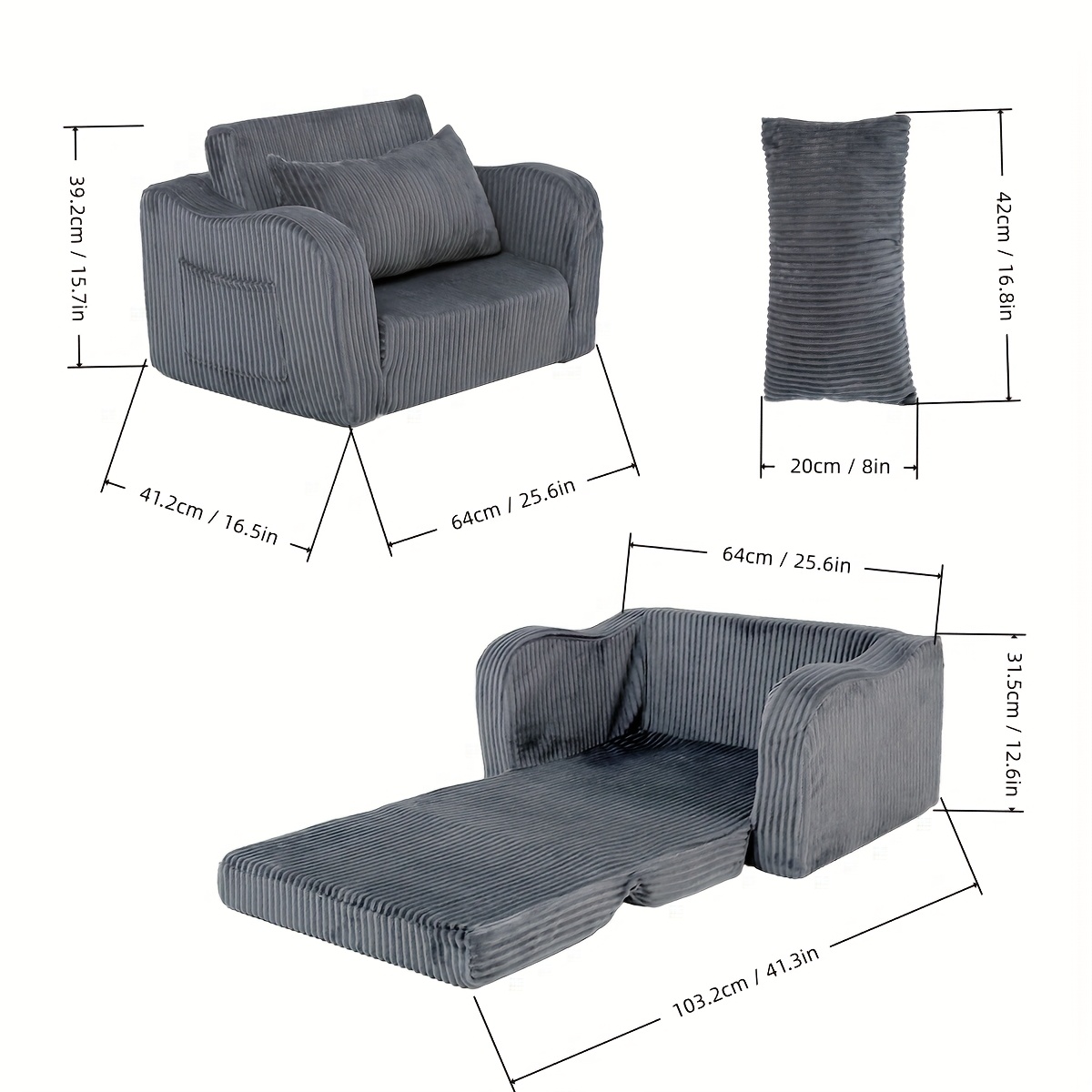flannel material single foldable sofa baby nap play chair single flannel foldable sofa