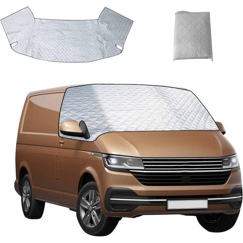 TEMU Windscreen Cover For Vwt5/ Transporter Windscreen Cover Anti Cover Sun Protection For Vw 2016-2022 Motorhome