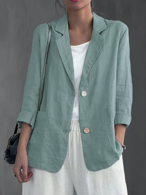 casual 2 button commuter long sleeve spring summer new suit jacket