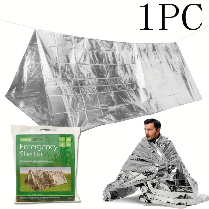 Outdoor Emergency Warmth Sleeping Bag Survival Tent