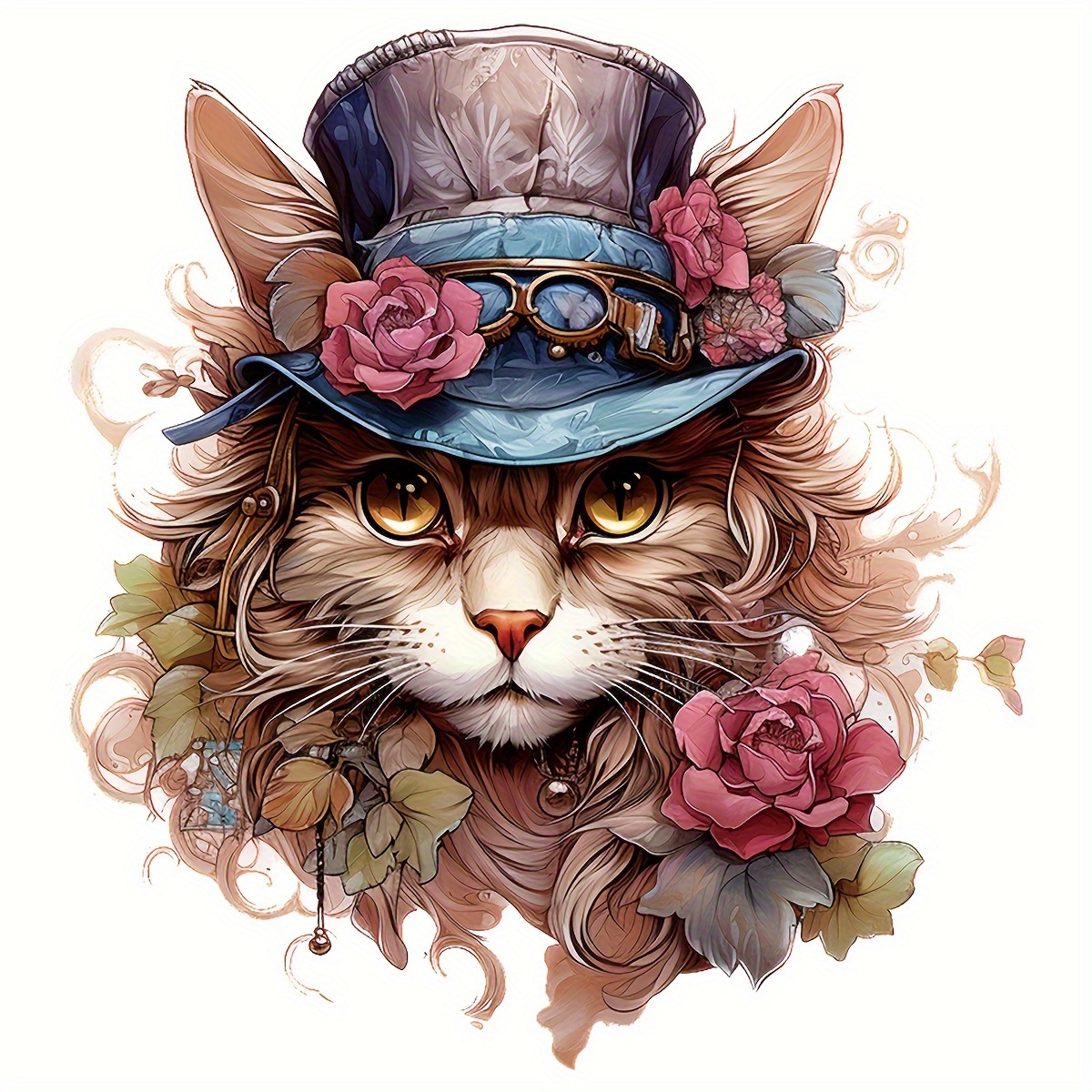 Fancy Victorian Cats Vinyl