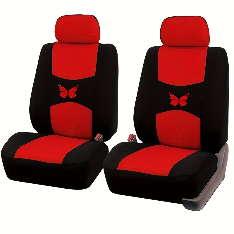 TEMU 2 housses de siège auto avec motif papillon thermocollant, adaptées aux modèles , berlines et SUV, utilisation toutes