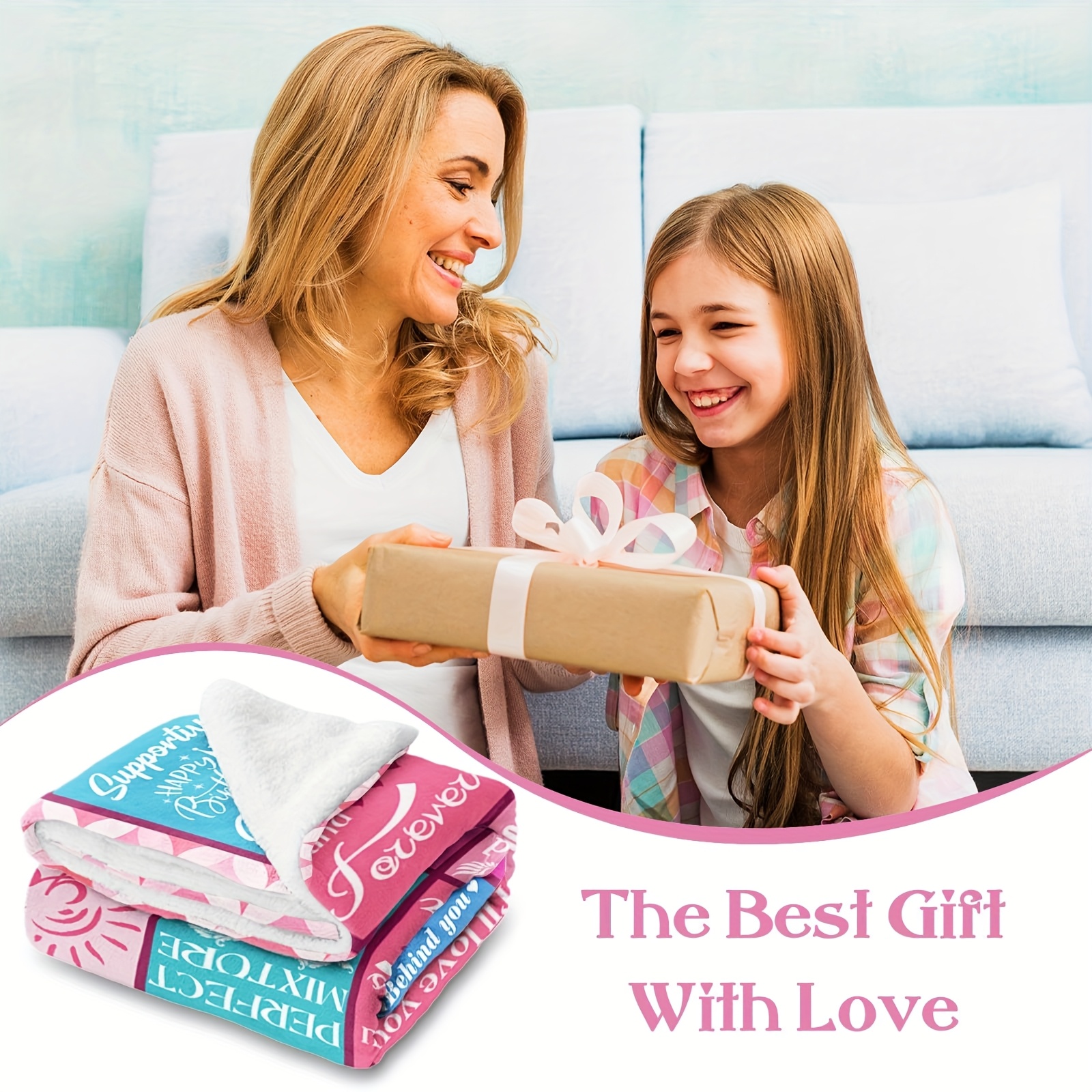 Blanket 10 Year Birthday Gift Girl Blanket 10 Year Old Girl