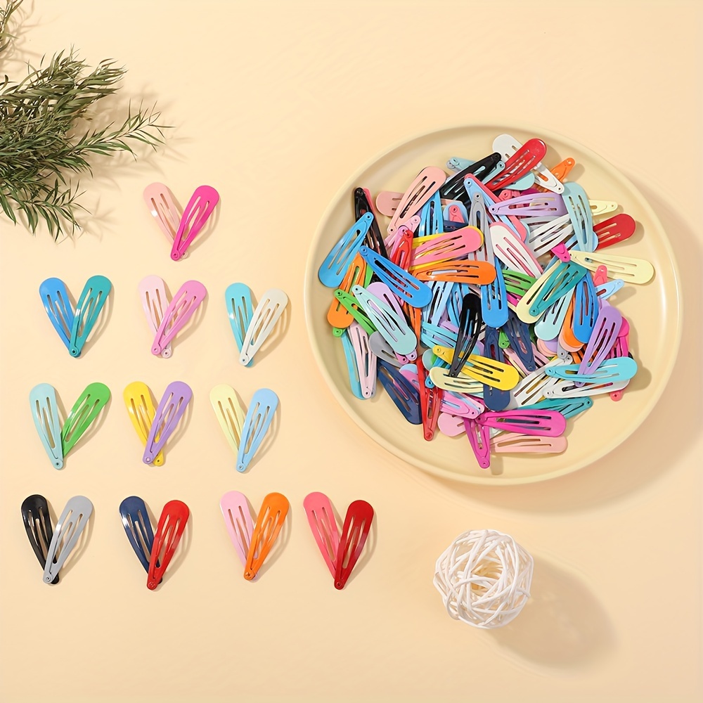 

30pcs Assorted Varieties Children's Hair Clips, Travel Style Side Clip