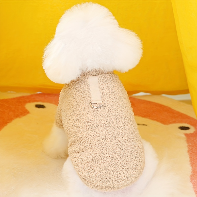 Winter Warm Dog Sweater For Small Dogs Plush Dog Clothes Coat Jacket Chihuahua Teddy Puppy Clothes Dog Supplies