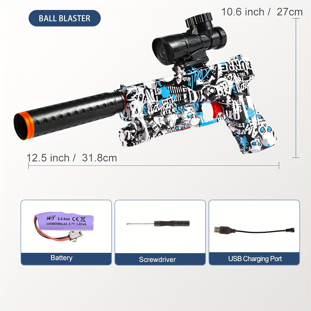 M416 Electric Blaster Gun Set Goggles High Precision - Temu