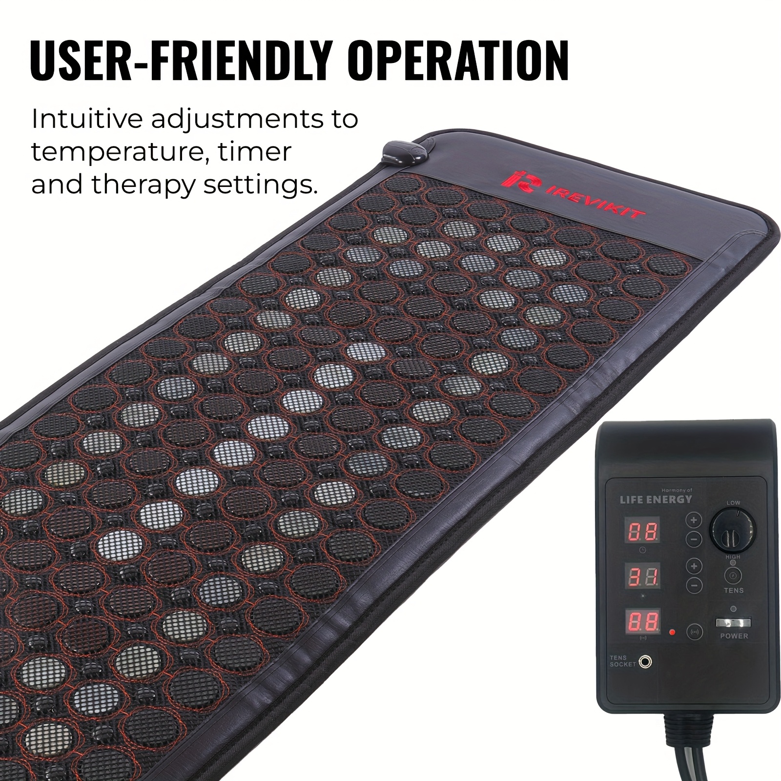 IReviKit StoneTune Lite Heating Mat in Use