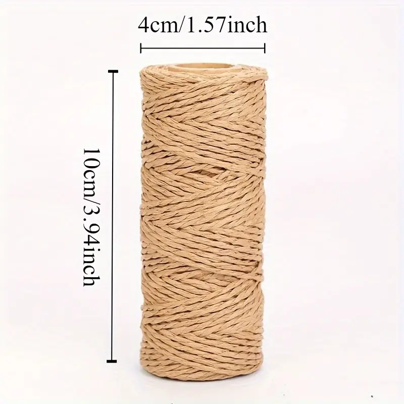 Nastro Rafia GOIEHIR - 2 Rotoli Colorati Per Regali E Fai Da Te - Foto 3