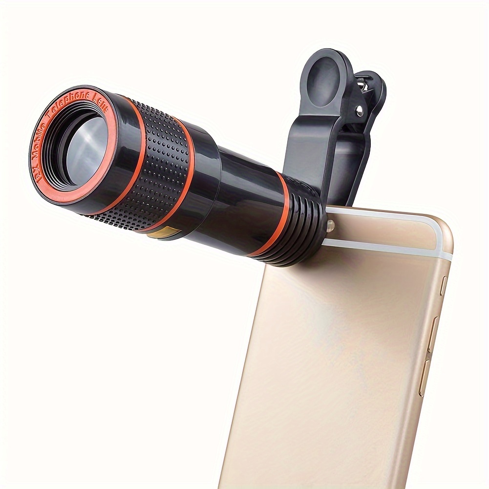 

High Definition 8x Clip On Optical Zoom Telescope Camera Lens For Universal Mobile Cell Phone