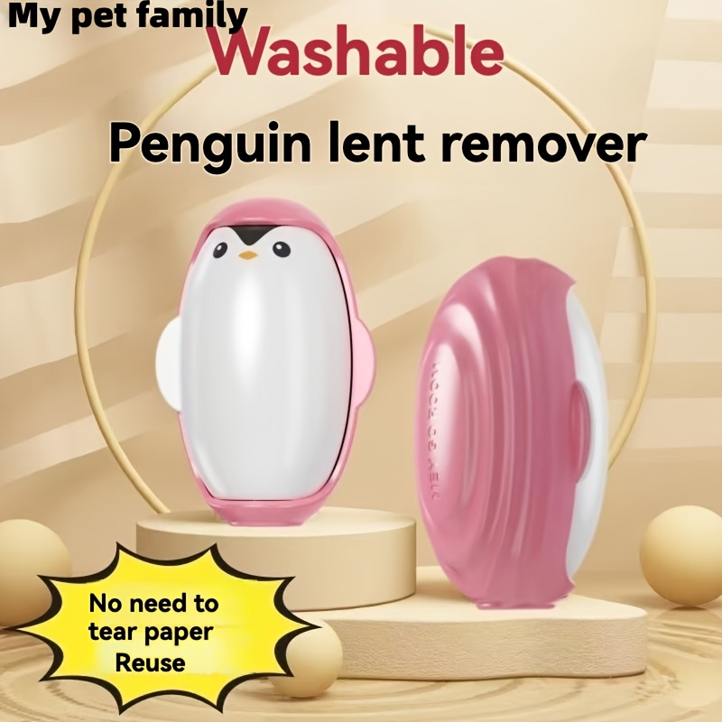 

Portable Pet Hair Remover Brush - Washable, Ideal For Fur On Clothes & Car Seats