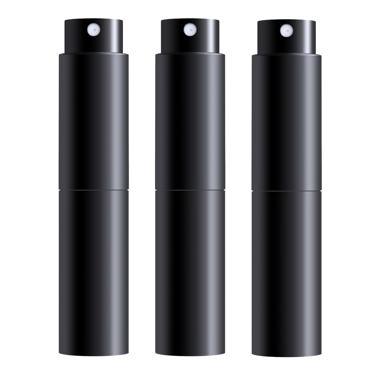 TEMU 3 Pack 10ml Atomizer Perfume Spray Bottle For Travel, Empty Cologne Dispenser, Portable Sprayer Travel Essentials For Men And Women