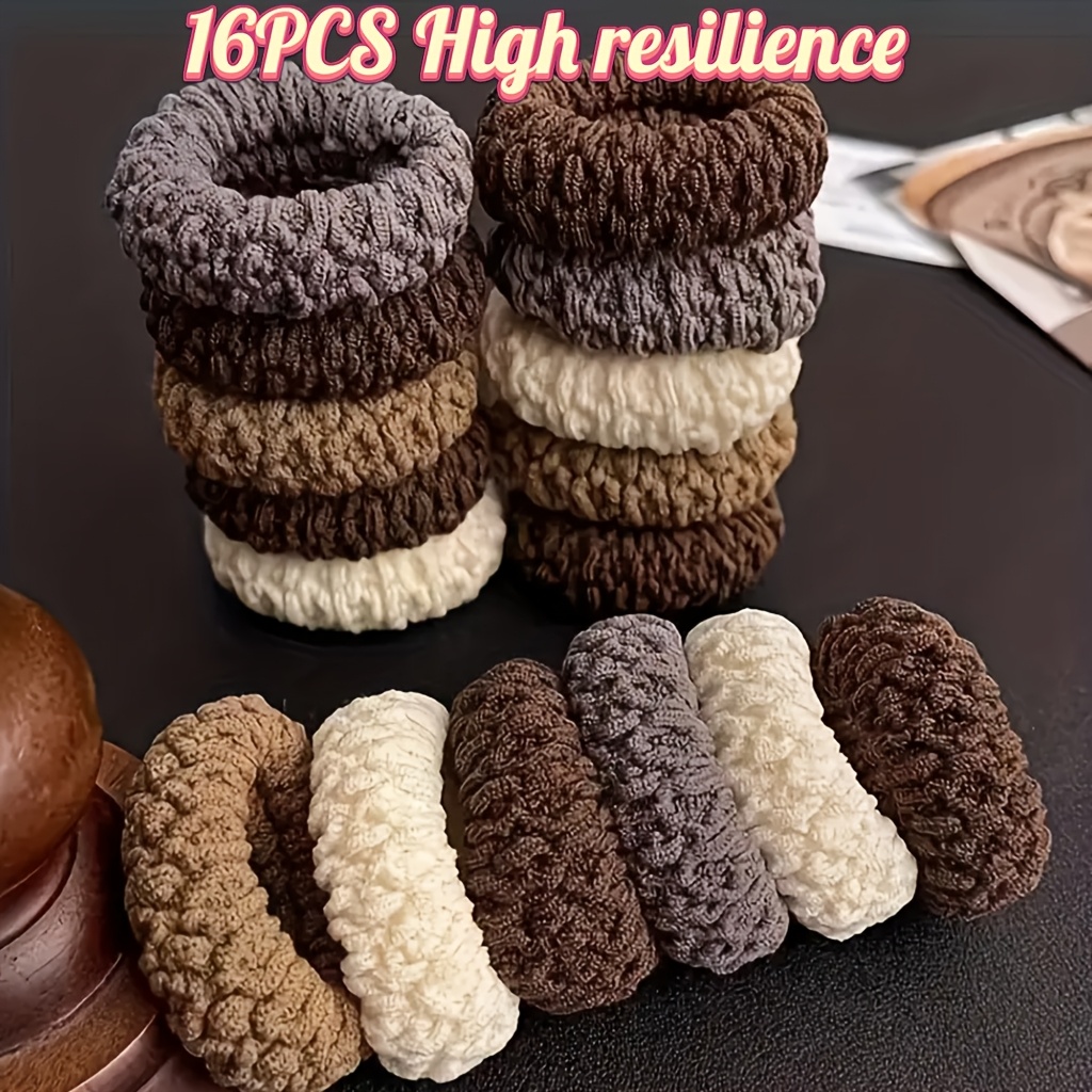 Thick Popcorn Hair Ties