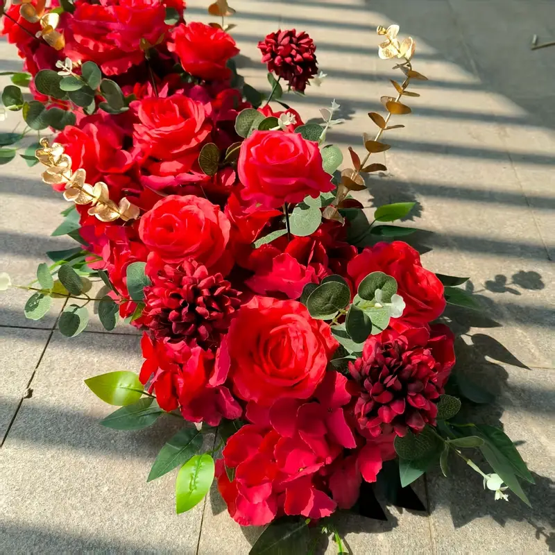 realistischer rosen kunstblumen