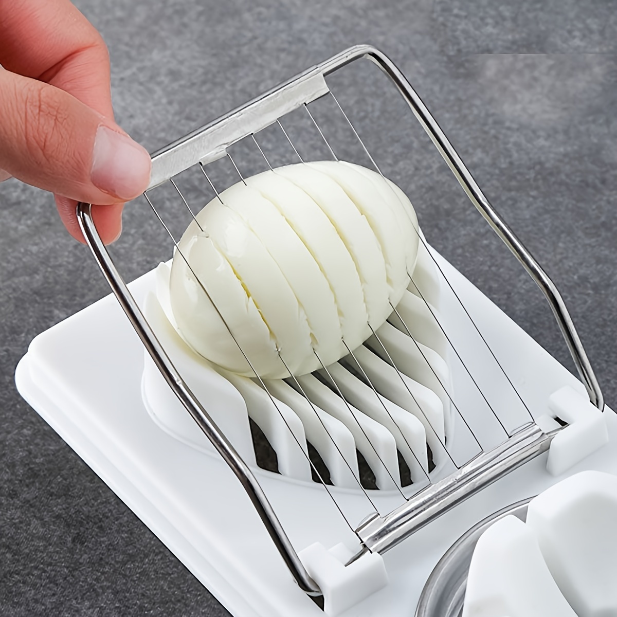 Egg Slicer Hard Boiled Eggs Slicers Egg Cutter Creative Egg - Temu