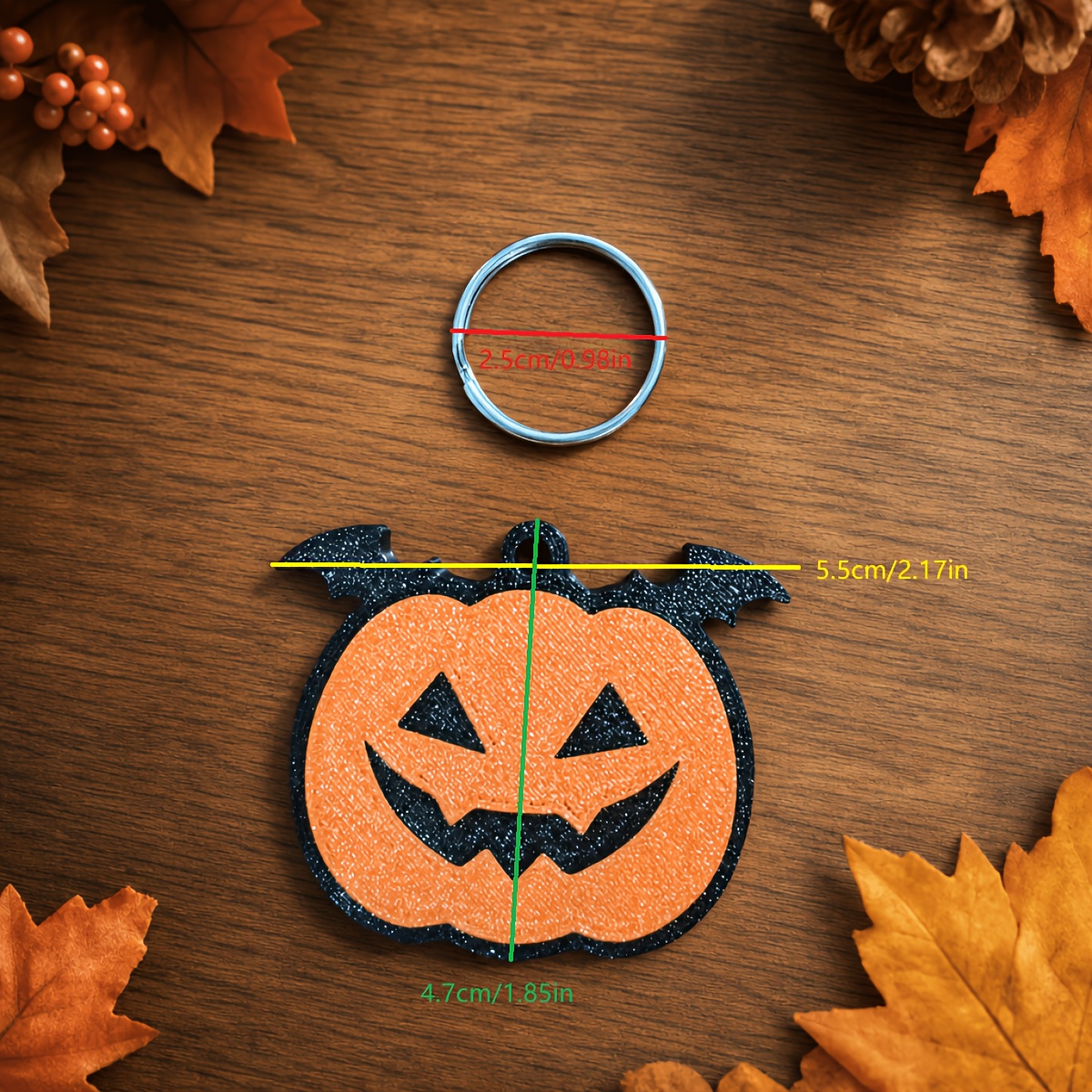 TEMU Halloween Pumpkin Shaped Soda Can Opener, Backpack Charm For Bag Decoration, Portable Can Tab Lifter, Gothic Style Nail-friendly Beverage Can