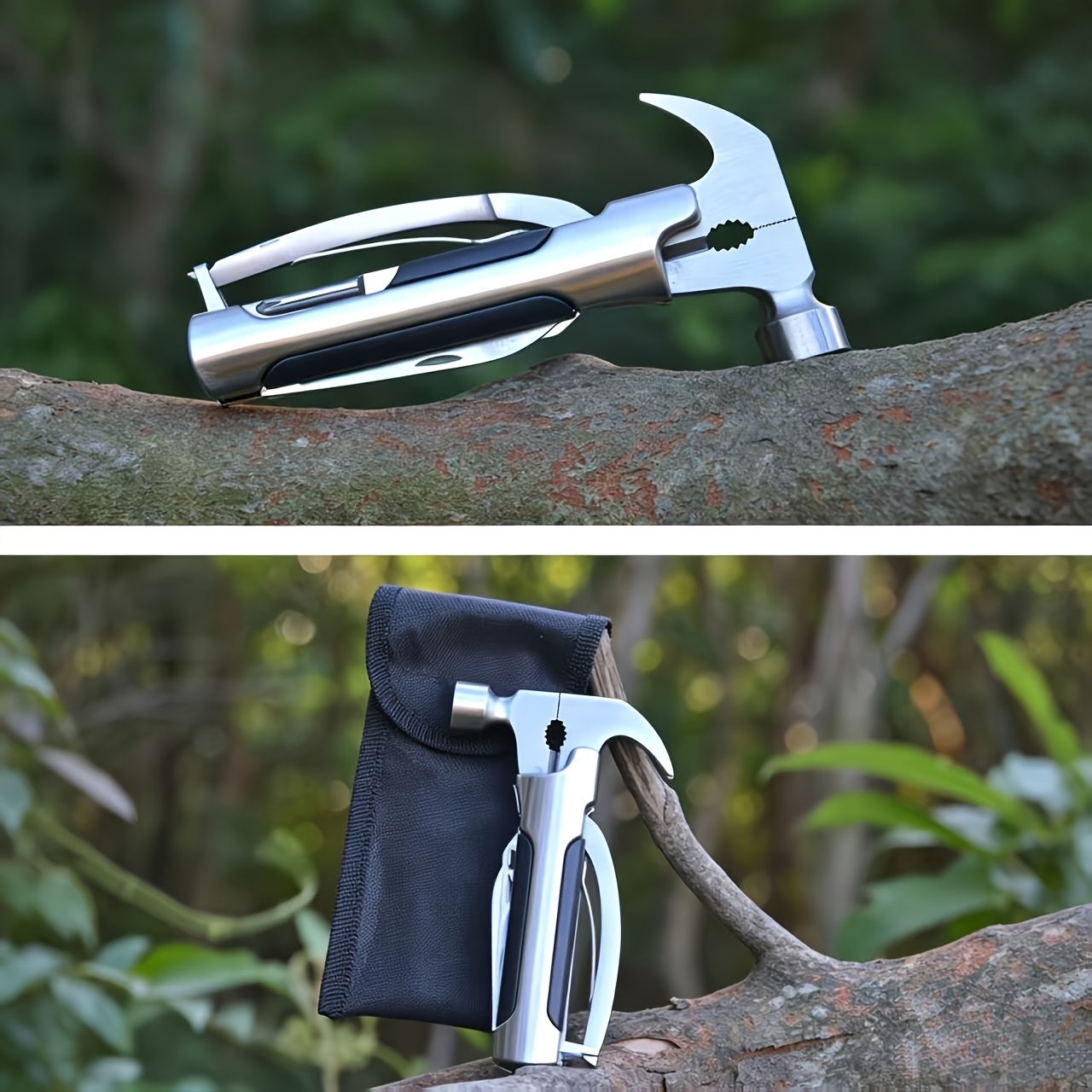 Portable Multifunctional Stainless Steel Tool Hammer
