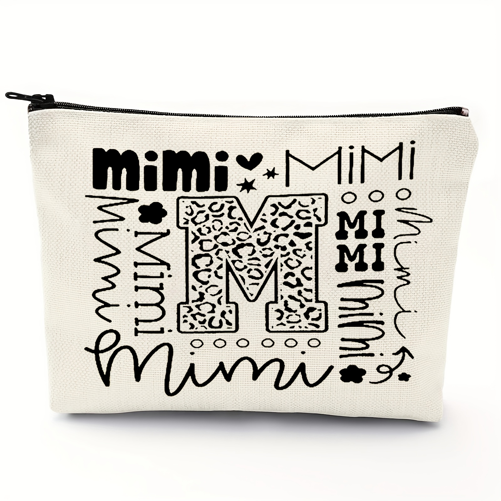 TEMU 1pc, Pouch - A Present For Mimi, A Gift From Mimi To Grandma, Gift For Mimi, A Compact Makeup Bag Ideal For Holding A Wallet, A Grandson's