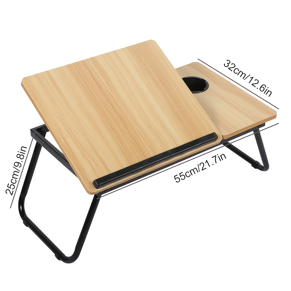 TEMU Bureau d'ordinateur pliable / de place à niveaux, style pour bureau maison ou chambre - Idéal pou