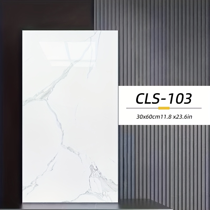 TEMU 20/40pcs Marble Tile Wall Stickers, 3d Marble Wall Stickers, Self-adhesive Wall Stickers, Self-adhesive Sheet, Easy To Apply And Peel, Easy To