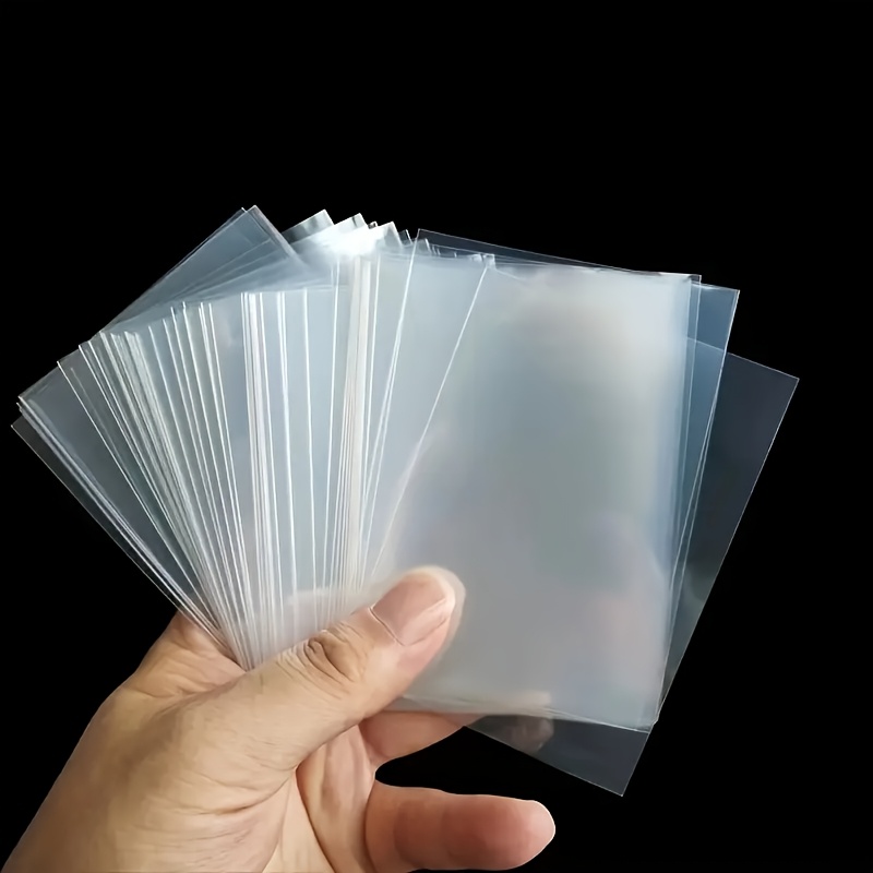 60 card sleeves Amazon.com: 600 Pack Card Sleeves Clear, Perfect Fit Inner Sleeves Ideal  for Double-sleeving, Trading Card Sleeve Compatible with MTG, PKM, TCG and  Gaming Cards (60 Microns) : Toys & Games