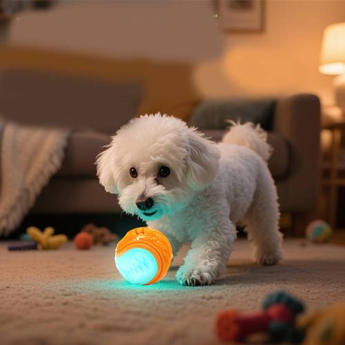 pet toy dog luminous molar teeth cleaning leaking food self playing toy ball random color bite resistant ball toy dog supplies pet supplies without battery