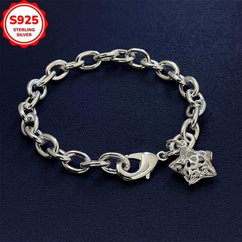 Low Allergy Pattern Hollow Star Bracelet - Anti Oxidation