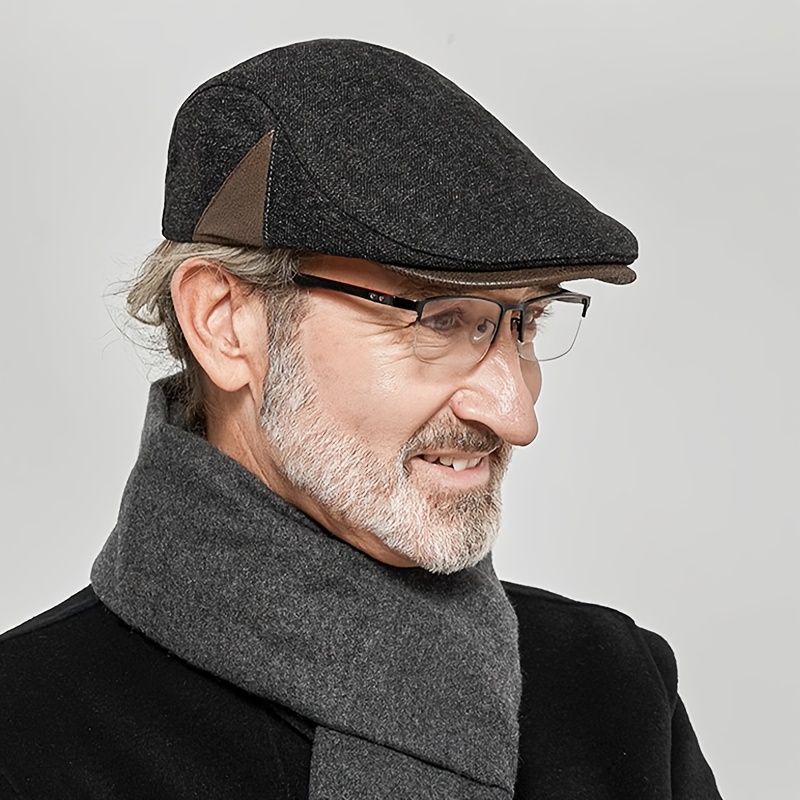 uomo anziano cappello da vecchietto