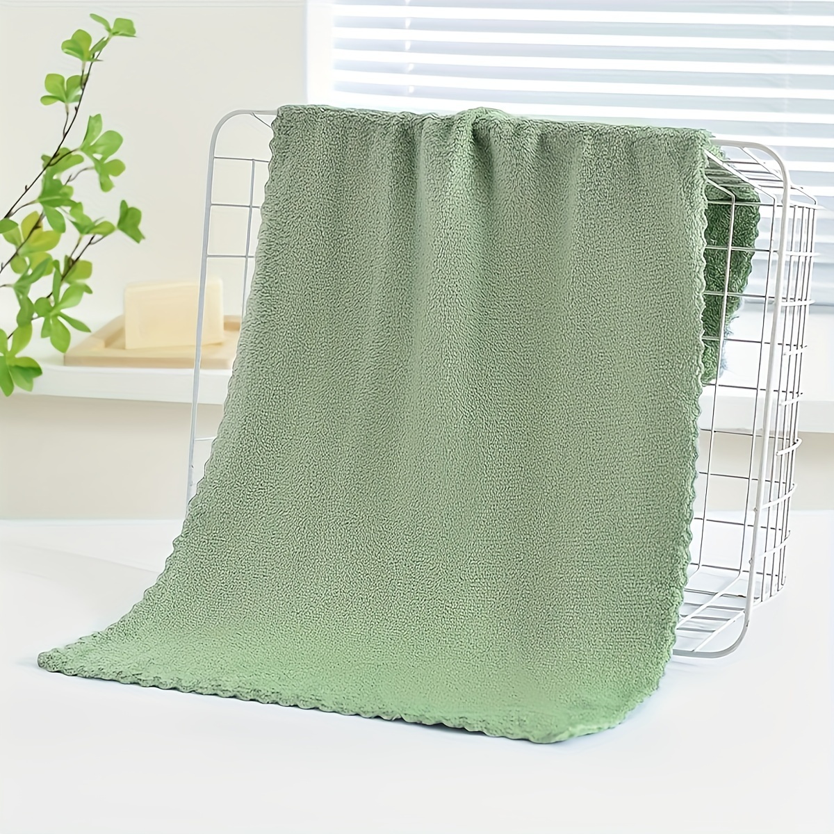 1pc Quick Dry Absorbent Towel Soft Bathroom Spa Shower Towel Large