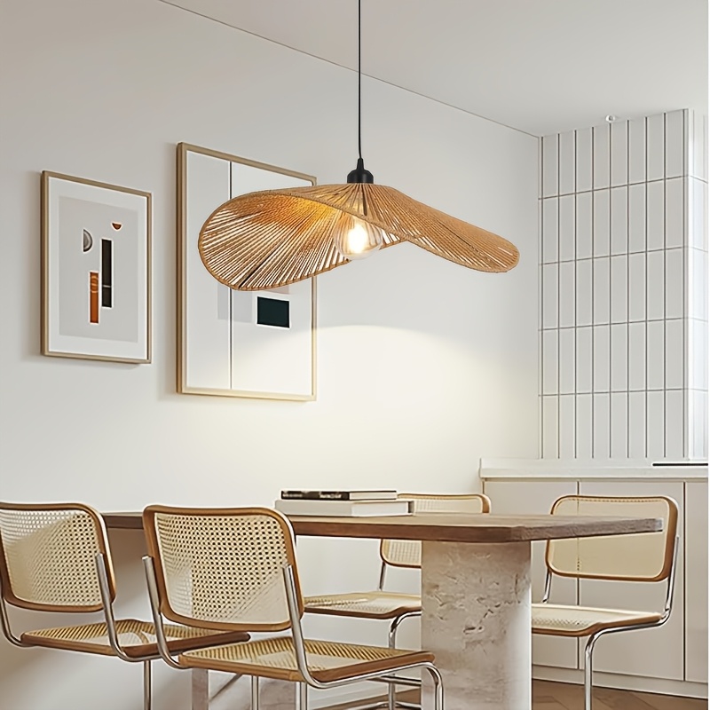 rattan light sold on Temu United States
