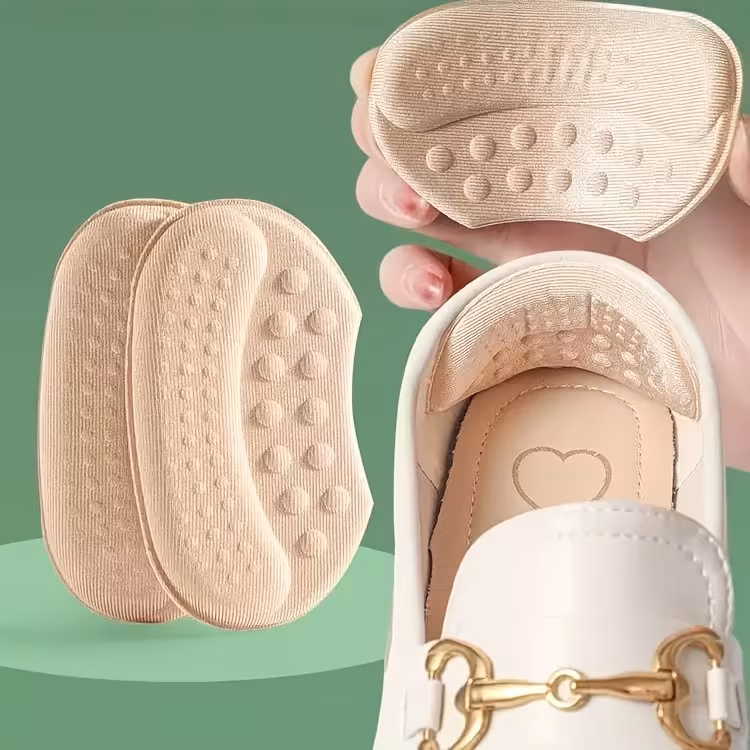 8pcs self heel pads shoe size reducers anti slip and anti abrasion heel inserts Product details 5