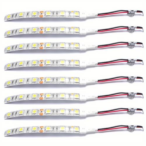 8 bright 5050 smd led 6 leds white 10cm 5050 light strip flexible led light strip suitable for indoor and outdoor use
