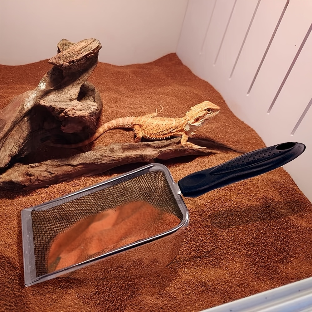 A Stainless Steel Cat Litter Scoop That Is Easy to for Clean And Durable, Perfect for Cleaning Cat Waste And Suitable for Fine Cat Litter