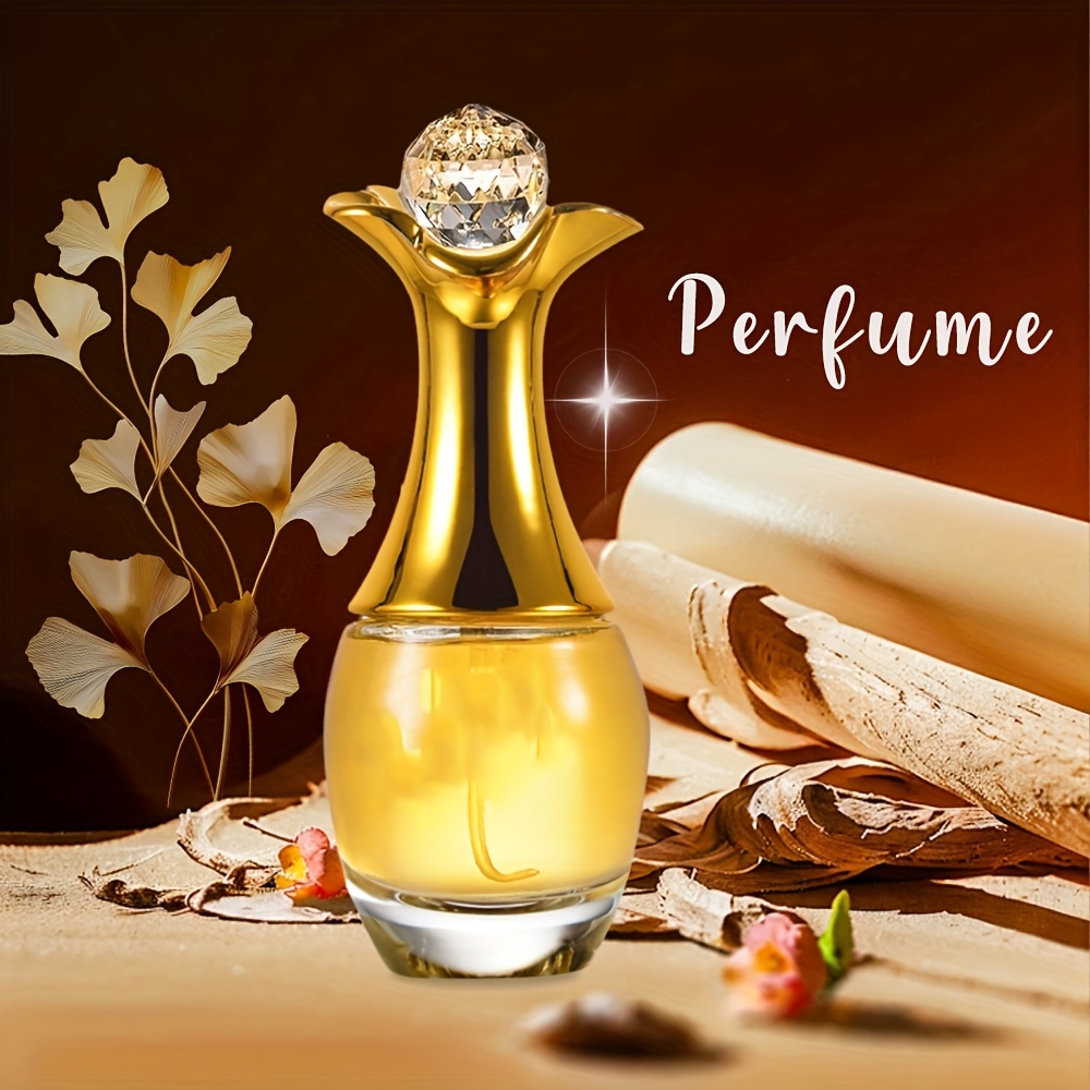 Image of Golden Glitter Perfume For Women, Diamond-cut Bottle With Luxe Golden Accents, Floral-citrus Scent With Osmanthus, Rose And Musk, 80% Vol Eau De Parfum