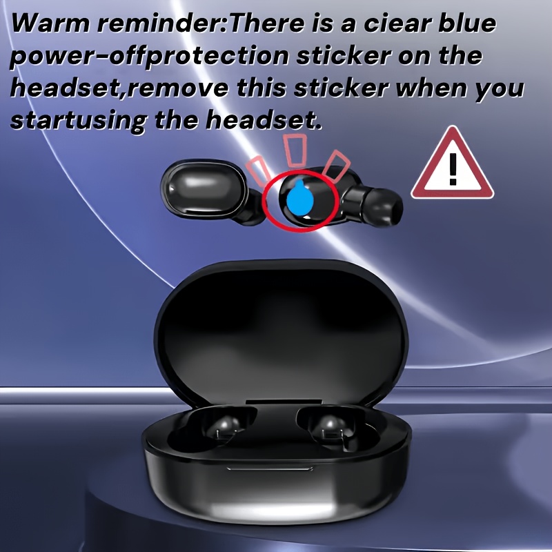 TWS Wireless Earbuds, Compact & Convenient Design