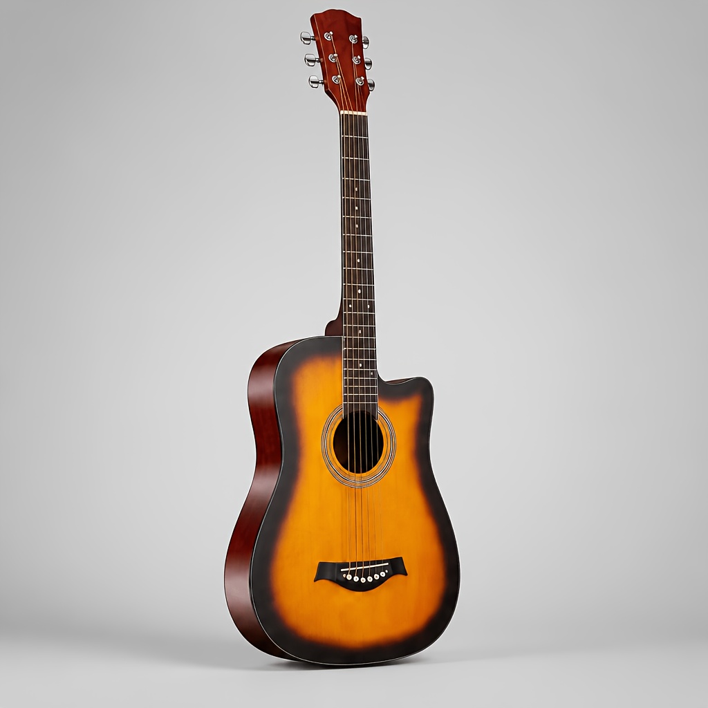 38-inch Cutaway Acoustic Guitar Suitable for Adults & Beginners... product image 7
