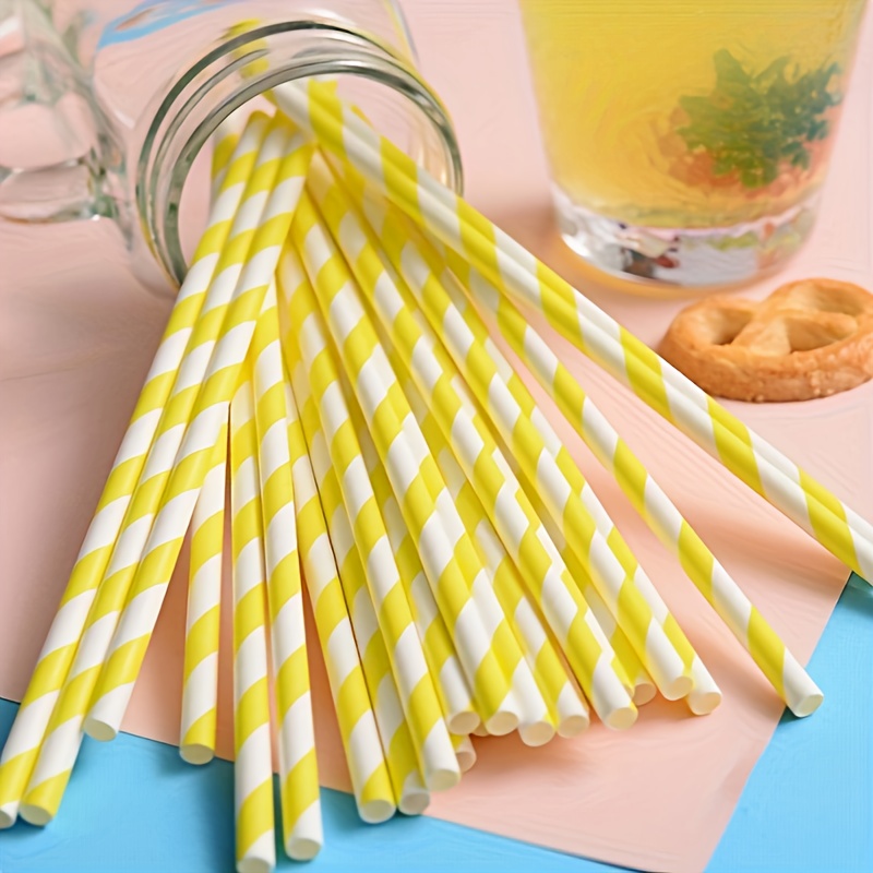 60 20pcs thickened disposable colored   birthday decoration holiday event decorative art craft straight paper straws for christmas thanksgiving halloween decoration and arrangement supplies