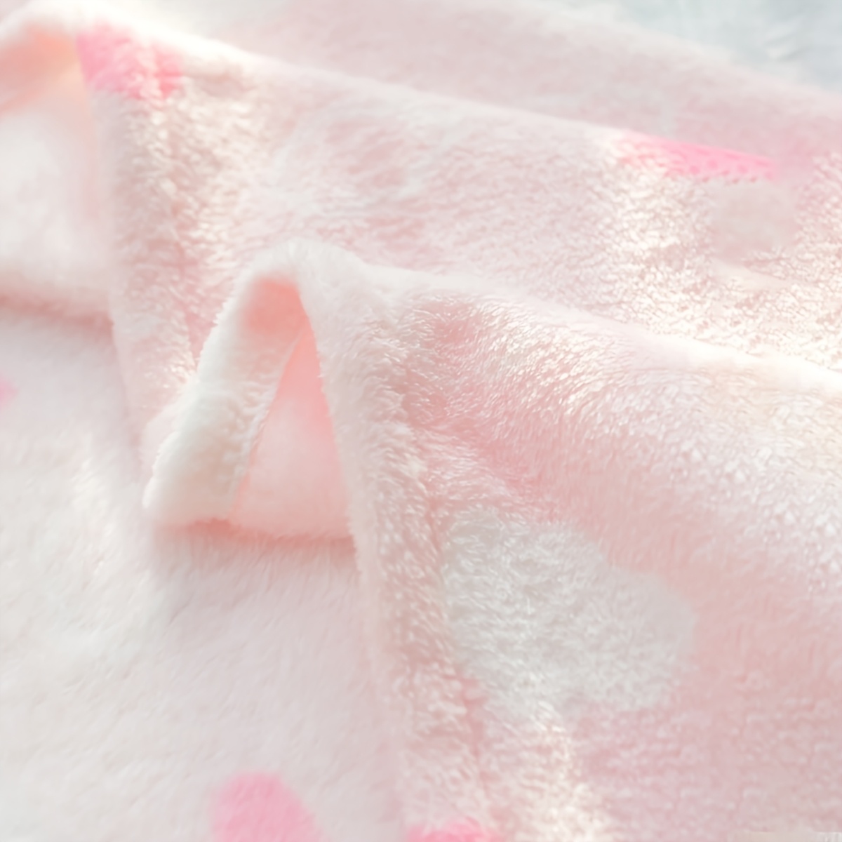 Soft and Cozy Plush Baby Blanket, Short-Pile Stroller Cover