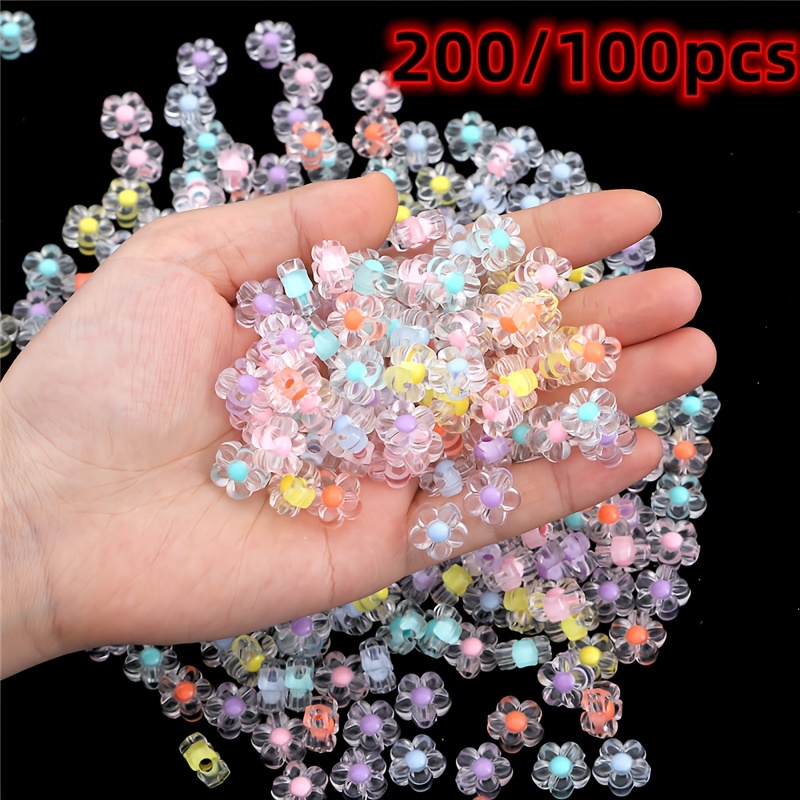 

200/100pcs Set, & Assorted , Making Kit For Bracelets, , Necklaces, Decorative , For 's Day & Mardi Day