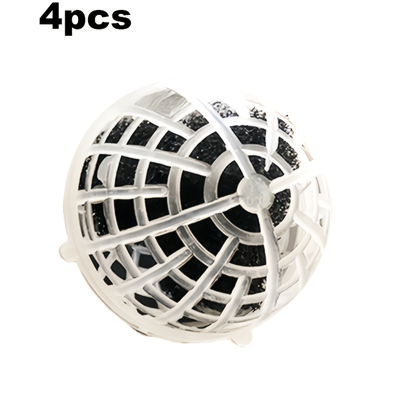 Image of 4pcs Aquarium Moss Ball Holders - Diy Fish Tank Decor, Plastic, Non-electric Filter For Aquatic Plants, Aquarium Accessories