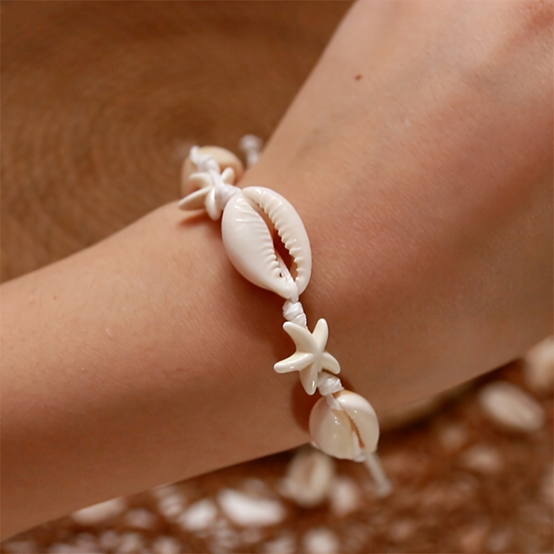 2pcs Boho Spring Summer Shell Jewelry Set