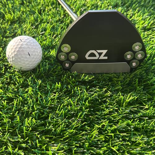 oz zero torque putter 1pc low design enables more precise putting trajectory