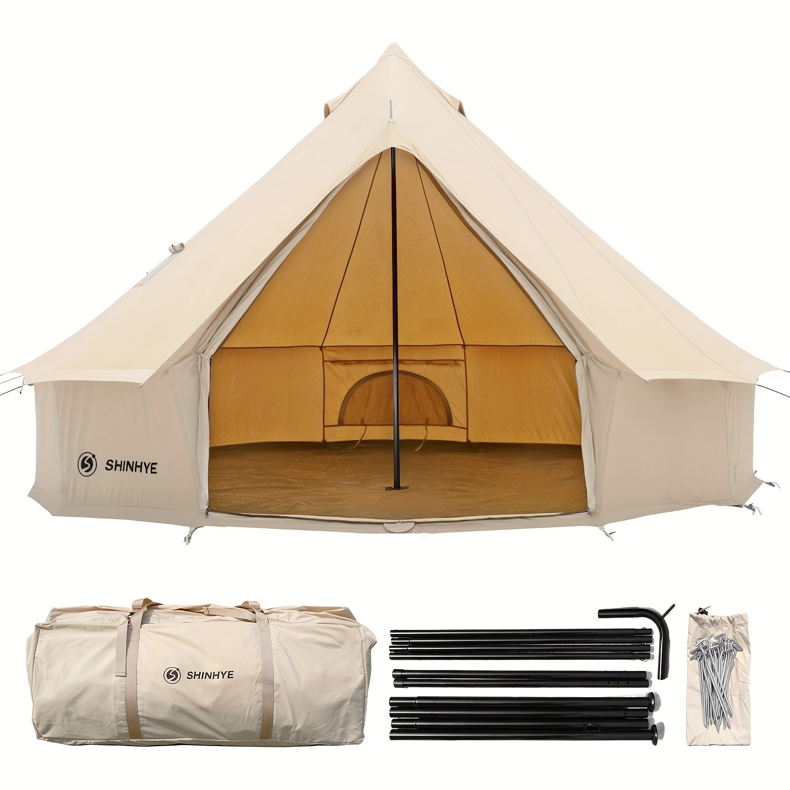canvas tent sold on Temu United States