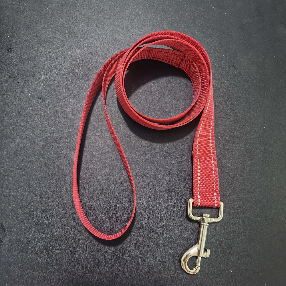 TEMU Guinzaglio Riflettente Resistente per Cani di Taglia Media e Grande, per Passeggiate, , Grigio, Blu, Senza Batteria